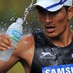 Men - 50 km - L'indiano Kumar Sandeep ad uno spugnaggio