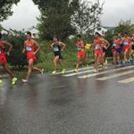 Jingting - 4th stage: The pack at 3km