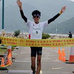 Men 50km: The winner Chin Man-kit (HGK)