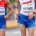 Men - 50 km - Noskov, Ryzhov guidano la gara