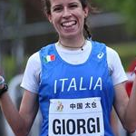 Women - 20 km - Eleonora Anna Giorgi felice dopo aver stabilito il record italiano