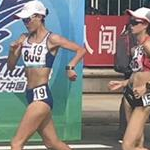 Women 20km - Qieyang Shenjie (800), Yang Jiayu (676) and Lu Xiuzhi (1124)