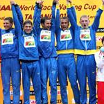 Men - 20 km - Il podio a squadre che non ti aspetti: Cina (2°), Ucraina (1°), Giappone (3°)
