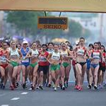 Women - 10 km junior - La partenza della prova