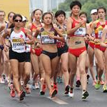 Women U20 10km: after the start