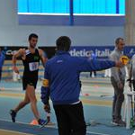 U23 Men 5.000m indoor walk: a phase of the race