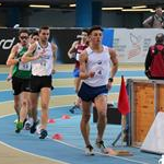 U20 Men 5.000m indoor walk: a phase of the race