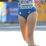 Women 50km: Mariavittoria Becchetti during the race
