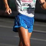 Men 50km: Michele Antonelli during the race