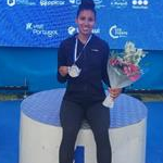 20km Women - Kimberly Garcia on the podium