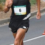 Men 20km: Yerko Cortes during the race