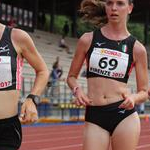 10.000m Women: Eleonora Dominici e Diana Cacciotti during the race