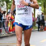Men - 20 km - Giorgio Rubino durante la gara