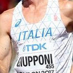 Men 20km - Matteo Giupponi during the race