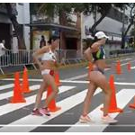 Women 50km - Nair Da Rosa (BRA) e Yoci Caballero (PER)