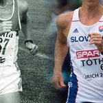 Men - 20 km - 24 anni dopo con lo stesso numero Pavel Blazek (TCH) e MateJ Toth (SVK)