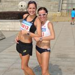 Athletes: Ainoha Pinedo e Agnieszka Dygacz