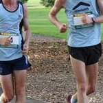 20km men: Rhydian Cowley (#6) and Tyler Jones (#14) during the race