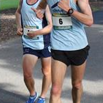 20km men: Rhydian Cowley (#6) and Tyler Jones (#14) during the race