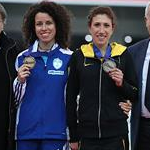 Women - Award ceremony of Ostrava 2011 medals (silver and bronze) after doping