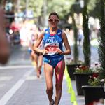 Women - 20 km - Valentina Trapletti during the race (by Philipp Pohle - GER)