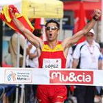 Men - 20 km - Miguel Angel Lopez victory (by Philipp Pohle - GER)