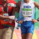 50 km - Marco De Luca after the arrival (by Giancarlo Colombo per Fidal)