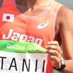 50 km - Takayuki Tanii during the race (by Giancarlo Colombo per Fidal)