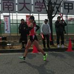 Women 20 Km - Again Okada during the race