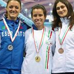 Women - Eleonora Anna Giorgi, Valentina Trapletti e Sibilla Di Vincenzo sul podio (by Giancarlo Colombo) 
