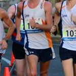 Men 20 km - Chris Erickson (AUS), Quentin Rew (NZL) and Rhydian Cowley (AUS); covered Adam Rutter  