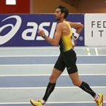 5.000m men: Marco De Luca in first part of the race