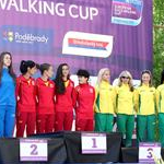 20km women - Team podium