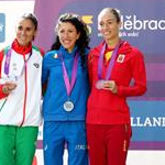 20km women - Individual podium
