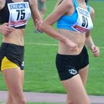 5.000m U18 Girls - Annalisa Russo (91) followed by Angelica Mirabello (75) (photo by Filippo Calore - Italy)