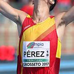Men - Second place to José Manuel Perez, ESP 