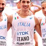20 km Men - Federico Tontodonati, Giorgio Rubino e Massimo Stano dopo la gara (photo by Giancarlo Colombo per Fidal)