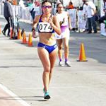Women U20 10km: arrival of third Maria Alejandra Chaparro Salinas (COL)