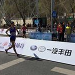 Men - 50 km - Yu Wei in final lap