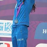 20km women - Antonella Palmisano on the podium