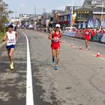 Men - Chen Ding mentre doppia un concorrente nella 20 km. uomini
