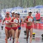 China games 2021 - Leading pack in women event