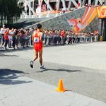 20 km Men - Wang Zhen entra nello stadio per l'argento