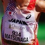 Men - Daisuke Matsunaga esulta subito dopo la vittoria
