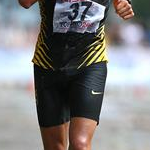 Men - 10km - Vito Di Bari during the race