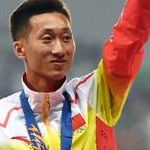 Men - 20 km - Wang Zhen sul podio